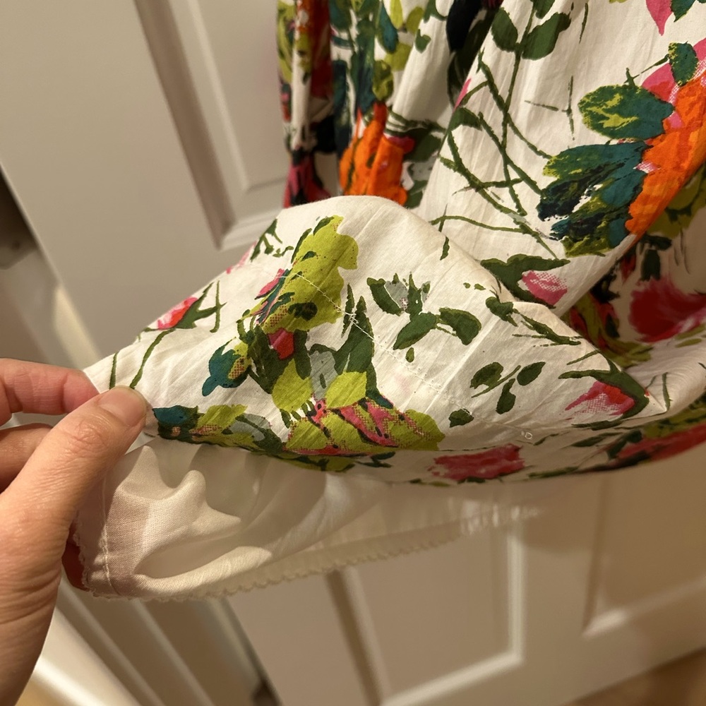 Anthropology Floral Garden Party Dress